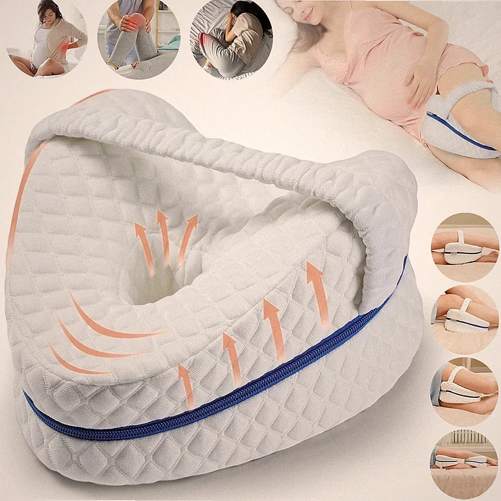 Lagerungskissen Beinauflage Orthopädisches Memory Foam Ergonomisch für Bett