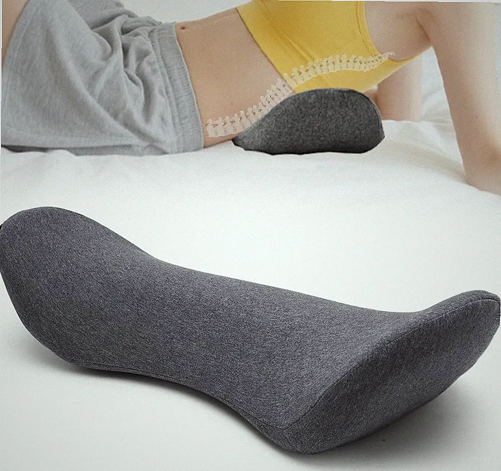 Lendenkissen Orthopädisches, Memory-Schaum Lendenkissen Für Rücken Schmerzen – E