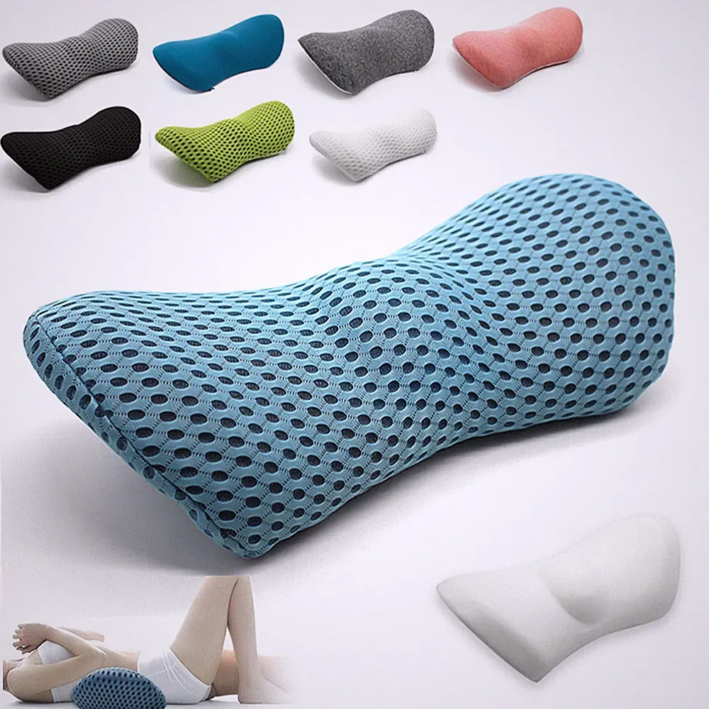 Lendenwirbelstützkissen Orthopädisch Lendenkissen Memory Foam Rückenstützkissen