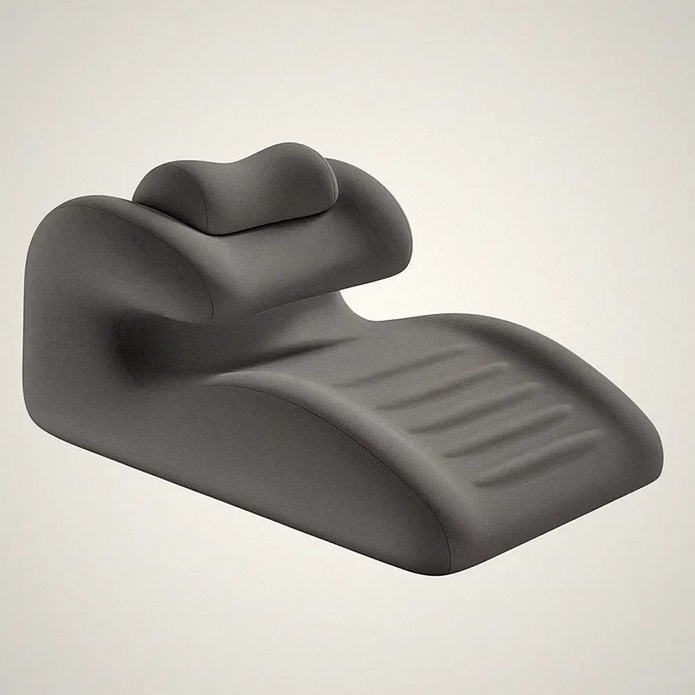 Liegekissen mit Kopfstütze orthopädisch Bettkeilkissen formstabil für Sofa