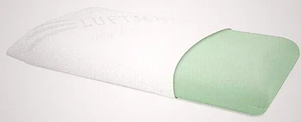 💚 LUFTMAXX Orthopädisches Nackenstützkissen viscoelastisch Duft Zen Garden💚