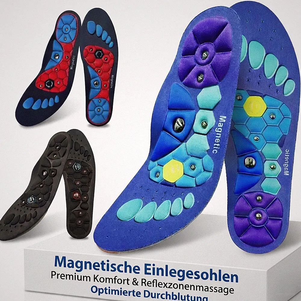 Magnetische Ersatz Schuheinlagen Akupressur Gegen Schmerzen Füße Müdigkeit DE