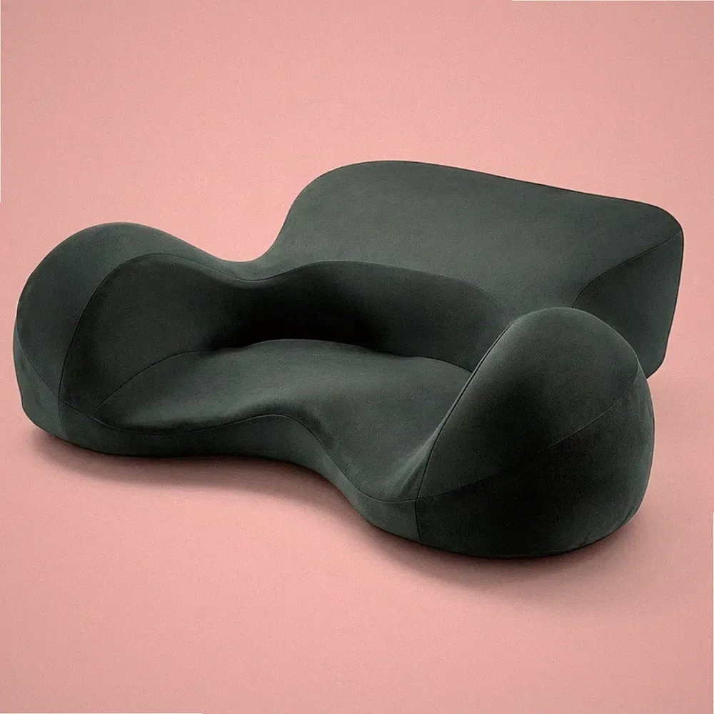 Meditationskissen mit Memory-Schaum orthopädisch Meditationskissen bequem