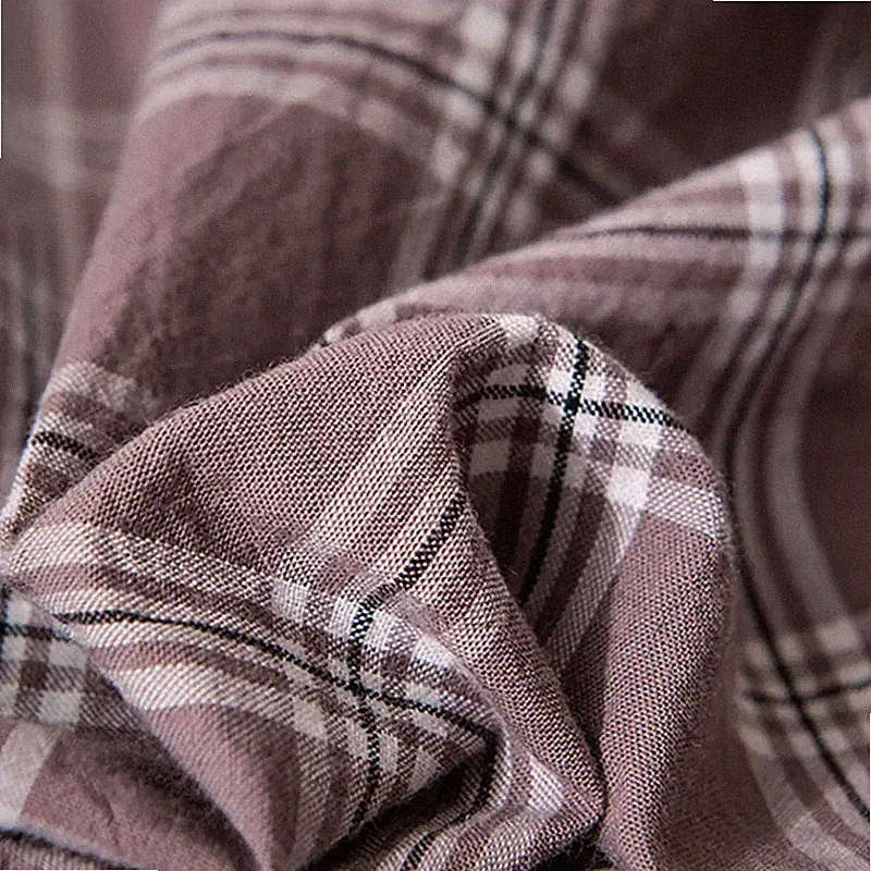 Memory Foam Baumwolle Kissenbezug Stripe Druck Orthopädisch Schutz