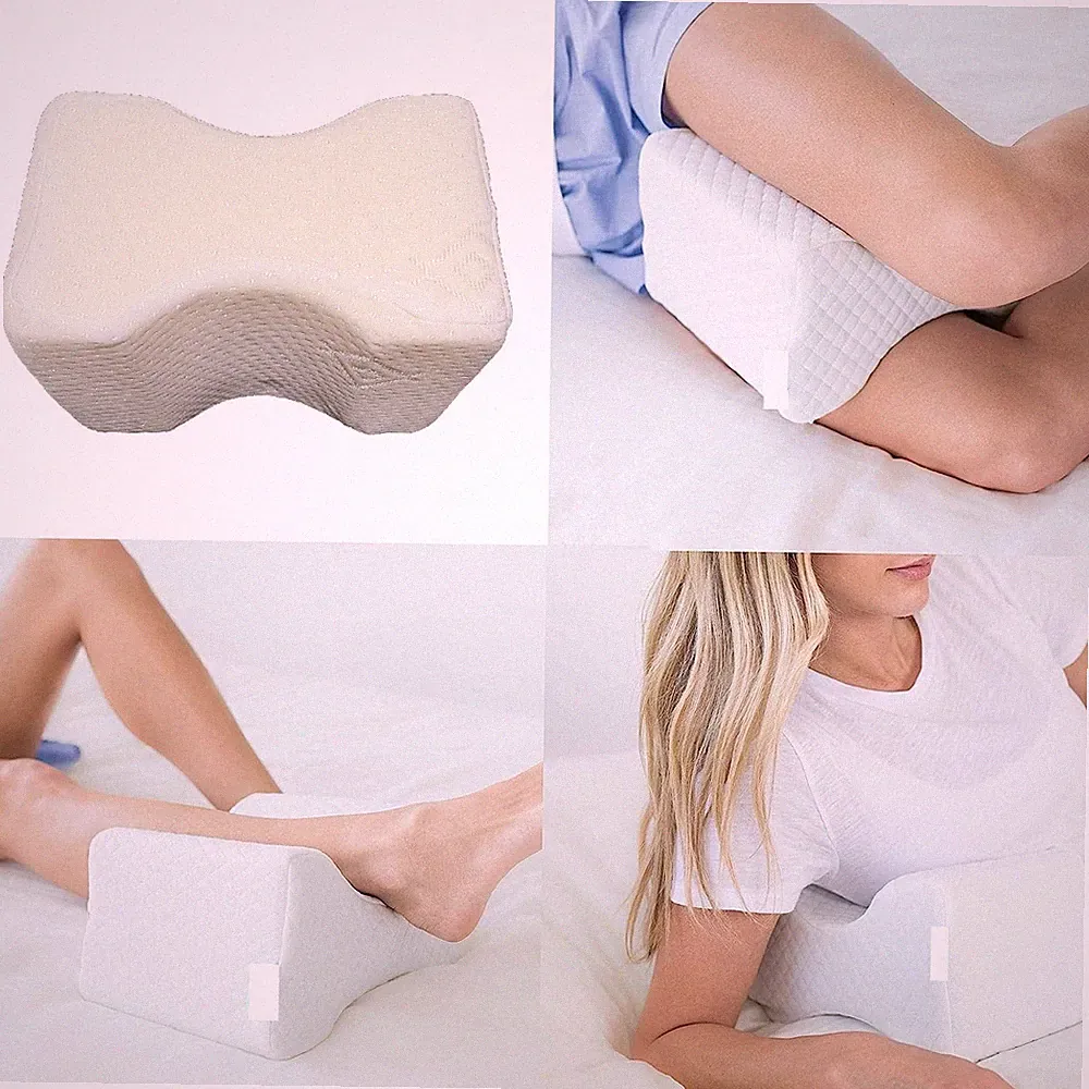 Memory Foam Beinkissen fester Rücken Hüfte, Kniegelenk Schmerzen Stützkissen COOL TOUCH