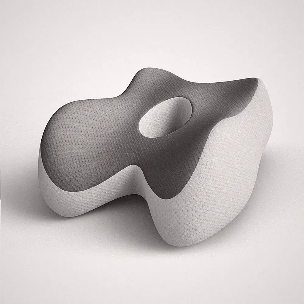 Memory Foam Beinkissen Orthopädisches Bein- und Kniekissen belüftet für Bett