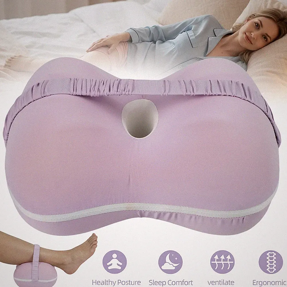 Memory Foam Beinkissen Schlafkissen Ergonomische Kniekissen Seitenschläferkissen