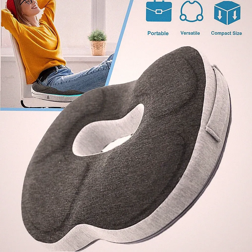 Memory Foam Donut Sitzkissen Orthopädische Sitzkissen Anti Dekubitus Stuhlkissen