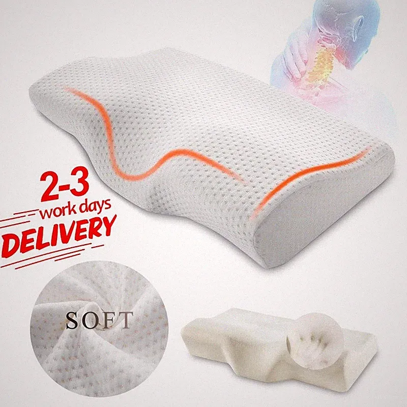 Memory Foam Ergonomisches Kopfkissen Für Seiten Rücken Amp;amp Bauchschläfer