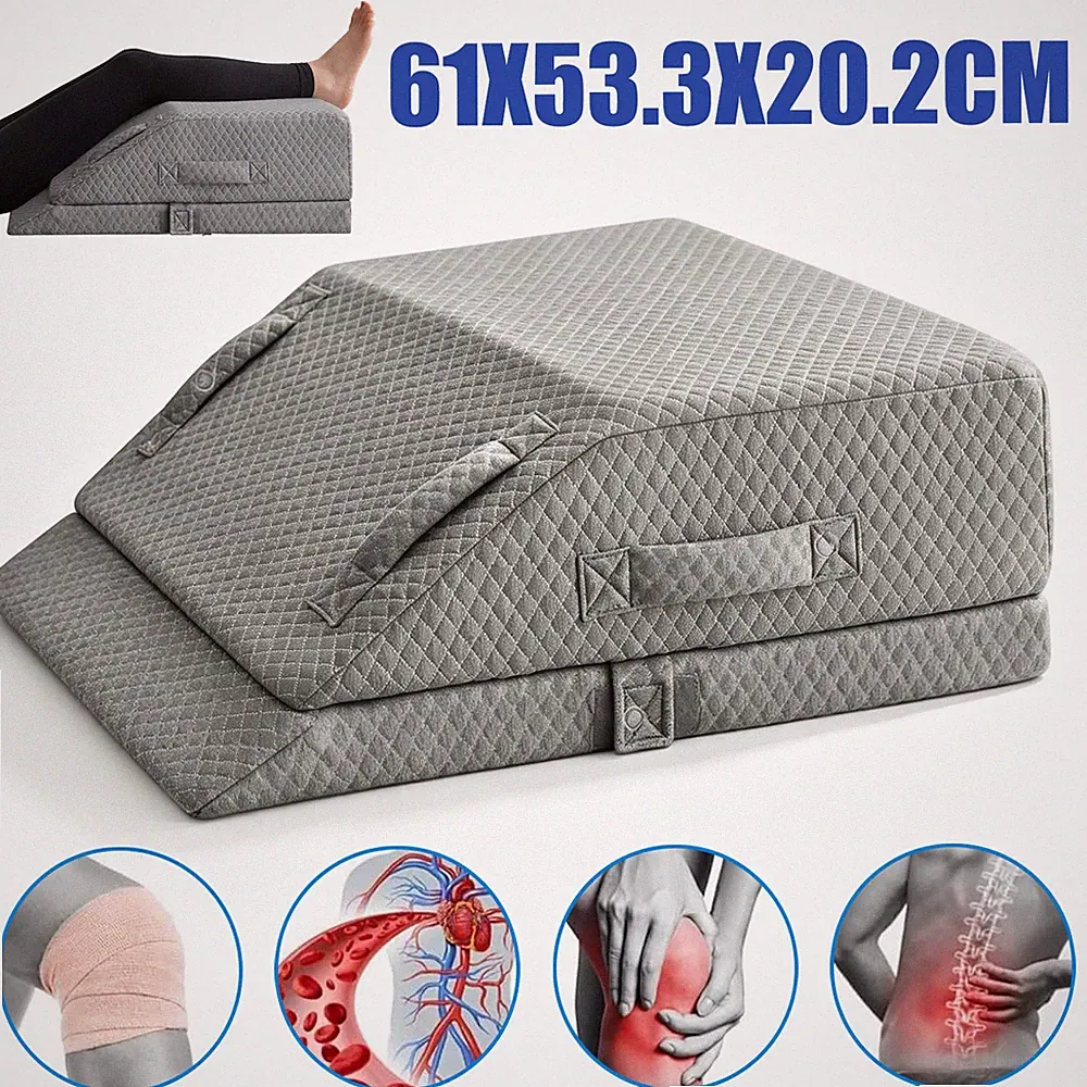 Memory Foam Keilkissen Orthopädisches Bettkeilkissen Dreieckiges Tragbar Kissen