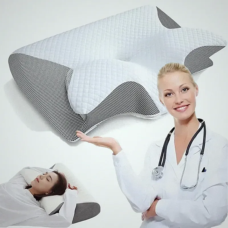 Memory Foam King Size Kopfkissen für Seiten, Rücken und Bauchschläfer DHL