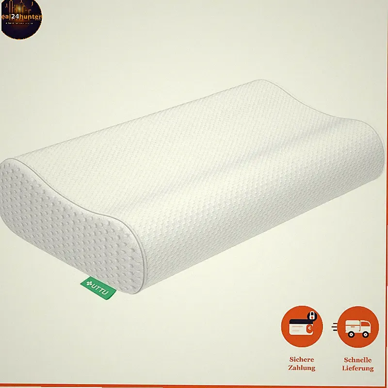 Memory Foam Kissen Ergonomisch Verstellbar 60x35cm Nackenschmerzen Schlafhilfe