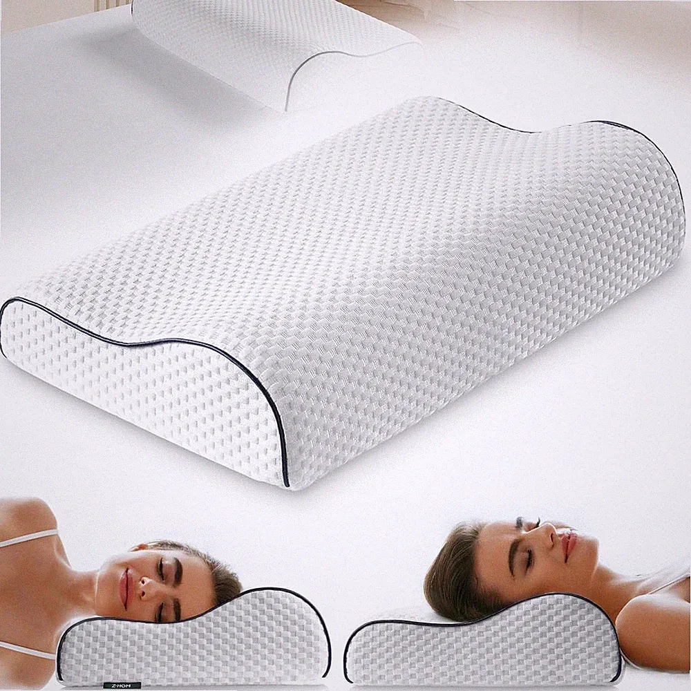 Memory Foam Kissen Kopfkissen Orthopädisches Nackenstützkissen Schlafkissen