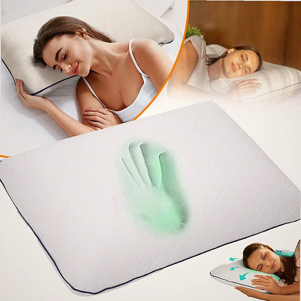 Memory Foam Kissen Orthopädisches Kopfkissen Nackenstützkissen Schlafkissen DHL
