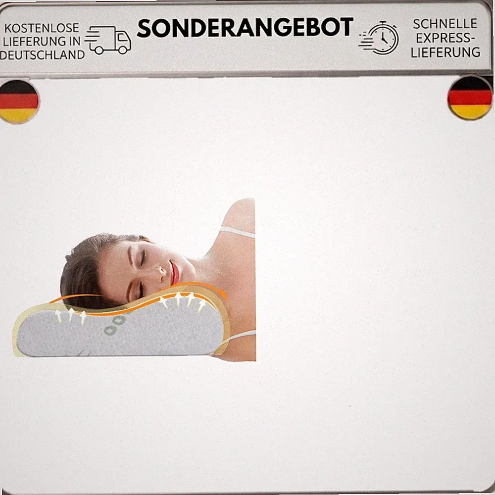 Halbkreisförmig Nackenkissen