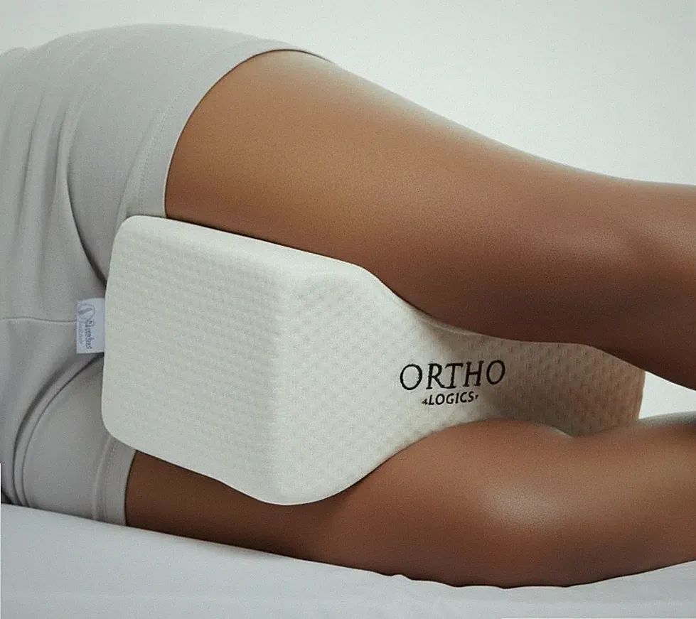 Memory Foam Kontur Bein Kissen Orthopädisch Fester Rücken Hüften Knie Unterstützung UK OL14