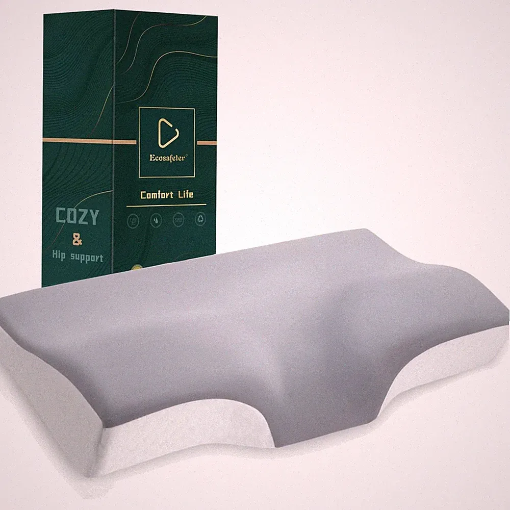 Memory Foam Kopfkissen Ergonomisch Nackenstützkissen Seitenschläfer Rückensch...