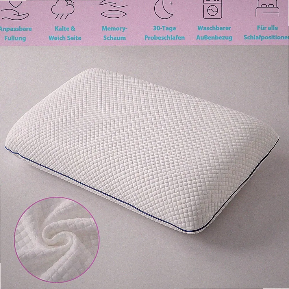 Memory Foam Kopfkissen Orthopädisches Kissen Ergonomisches Schlafkissen