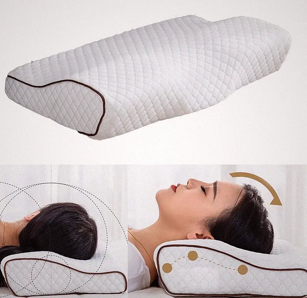 Memory Foam Nackenkissen ergonomisch ButterflyKissen gegen Nackenschmerzen(10071