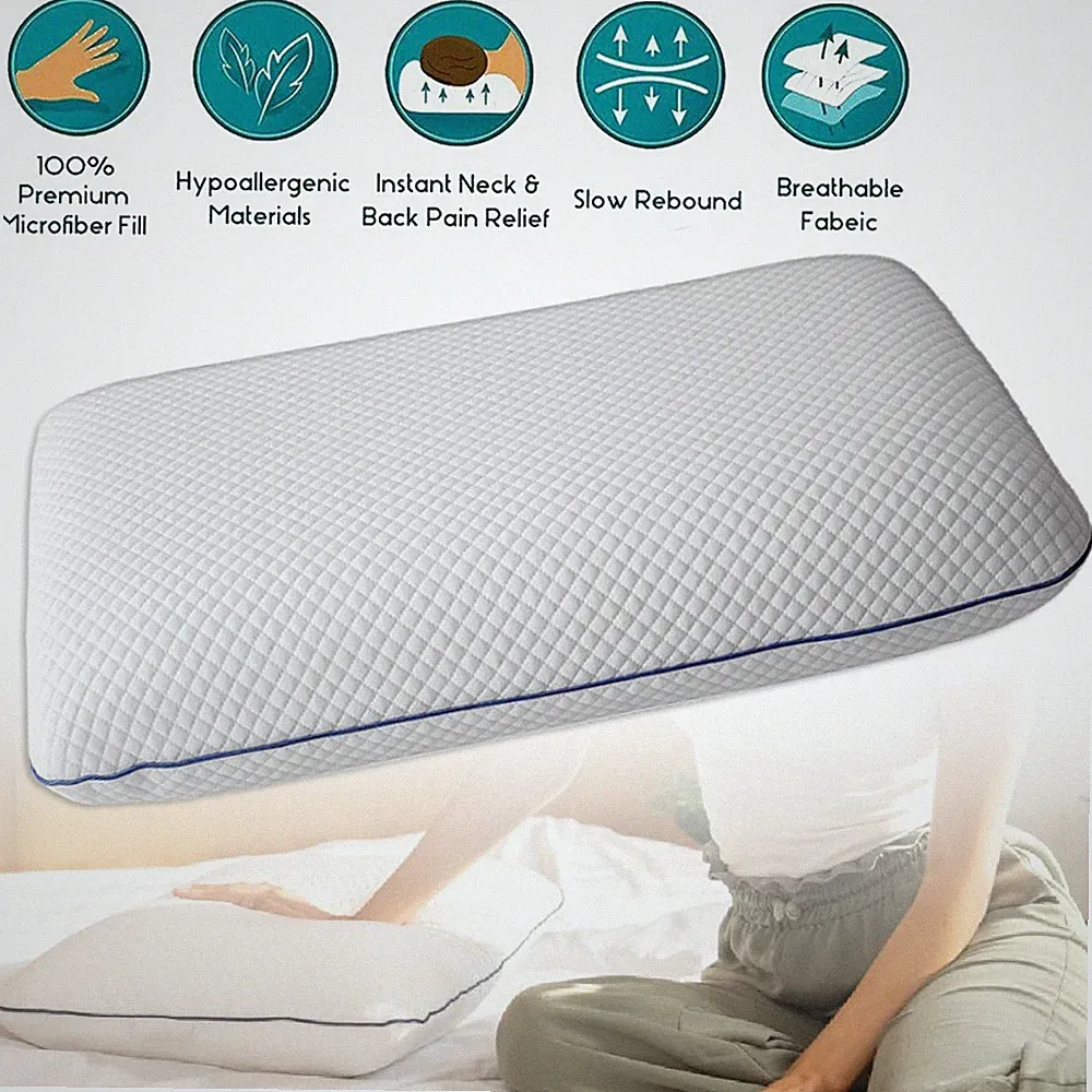 Memory Foam Nackenkissen Orthopädische Kopfkissen Körperkissen Nackenstützkissen