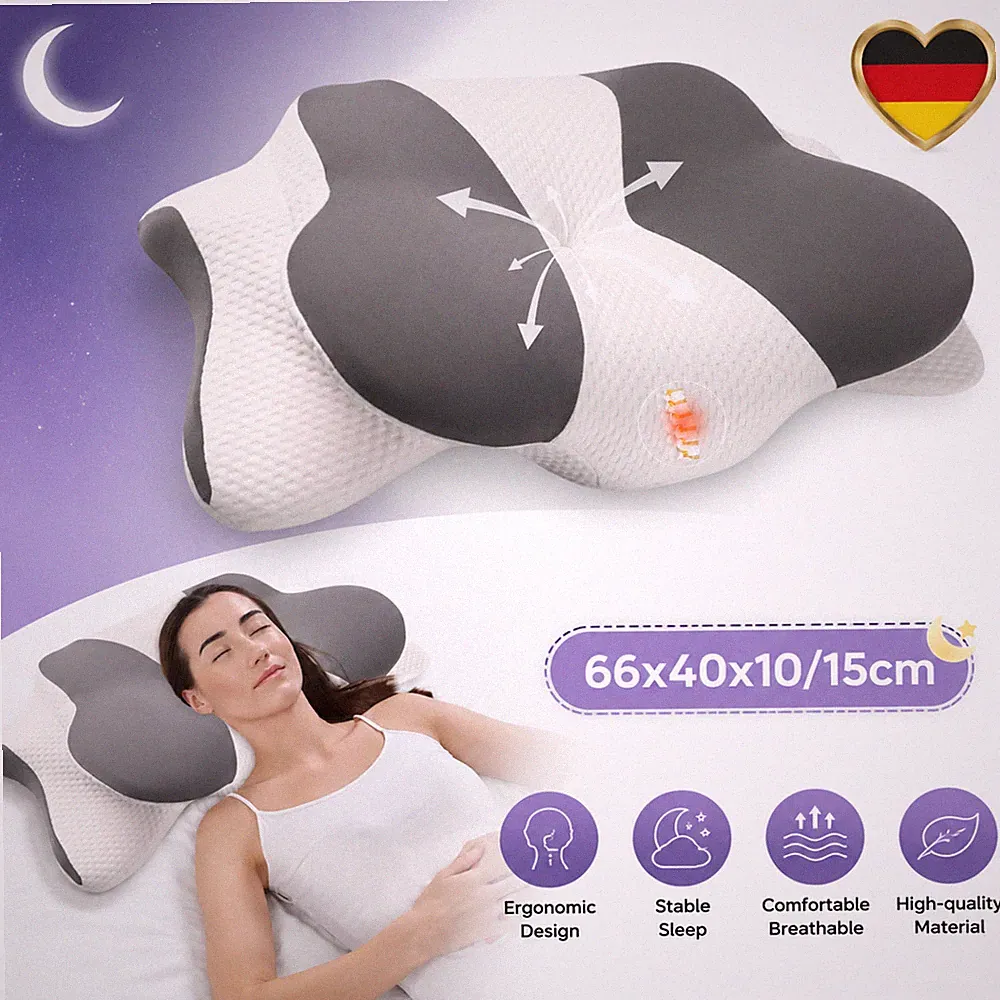 Memory Foam Nackenstützkissen Orthopädisches Nackenkissen Für Seitenschläfer