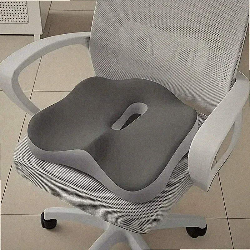 Memory Foam Sitzkissen Ergonomisch Bürostuhl Auto Orthopädisches Stützkissen