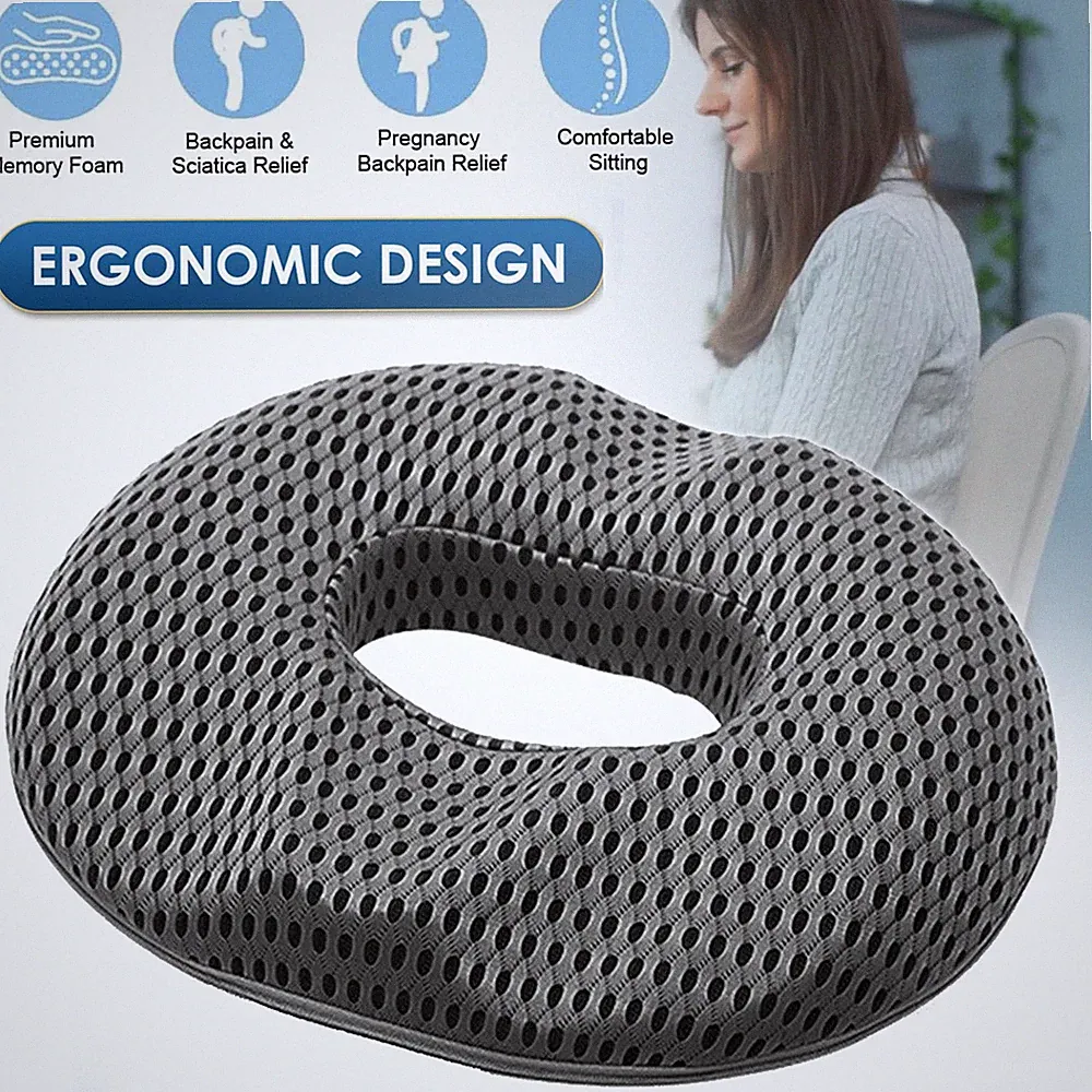 Memory Foam Sitzkissen Hämorrhoiden Stuhlkissen Bürostuhl Kissen Steißbeinkissen