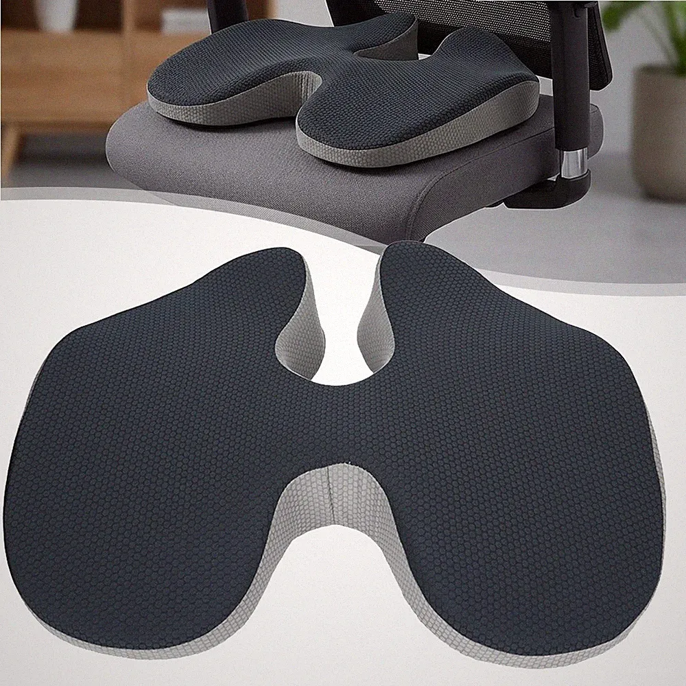 Memory Foam Sitzkissen Orthopädisches Sitzkissen Steißbeinkissen für Bürostuhl