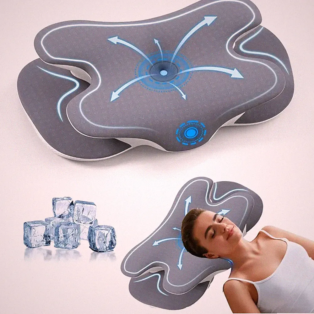 Memory Kissen Nackenform Orthopädisch Ergonomisch Nackenschmerzen Schultern