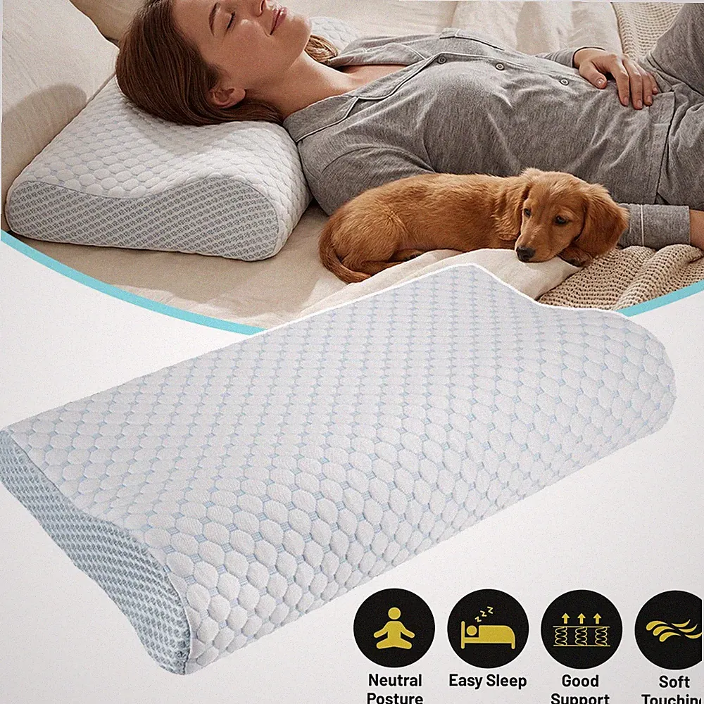 Memory Schaum Kissen Ergonomisches Nackenkissen Kopfkissen Nackenstützkissen