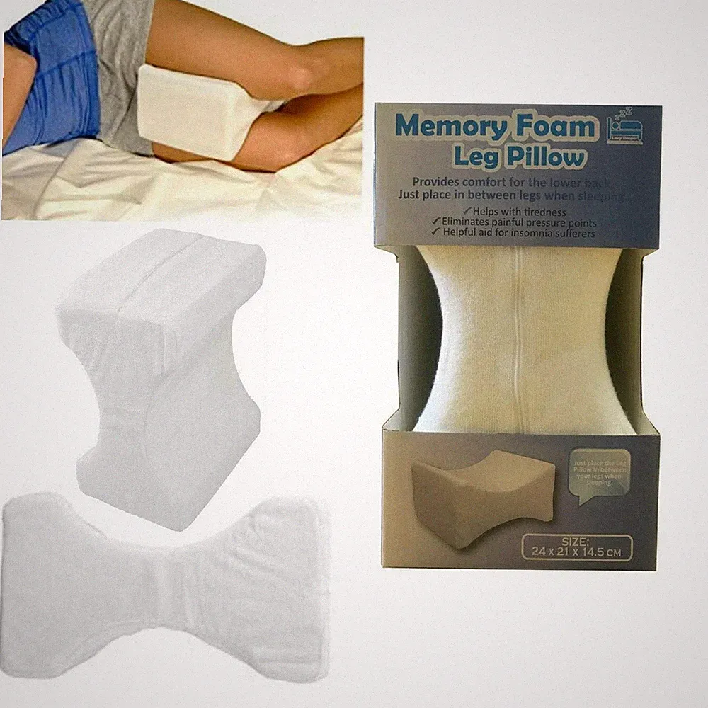 MEMORY SCHAUM KNIEKISSEN BEQUEM SCHMERZLINDERUNG MÜDIGKEIT UNTERER RÜCKEN ORTHOPÄDISCH
