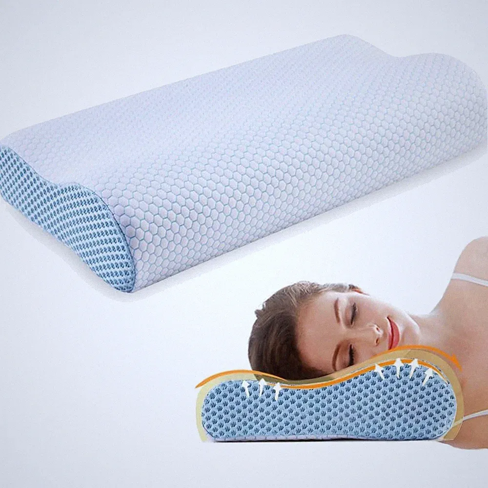 Memory Schaum Nackenkissen Orthopädisches Kopfkissen ergonomisch