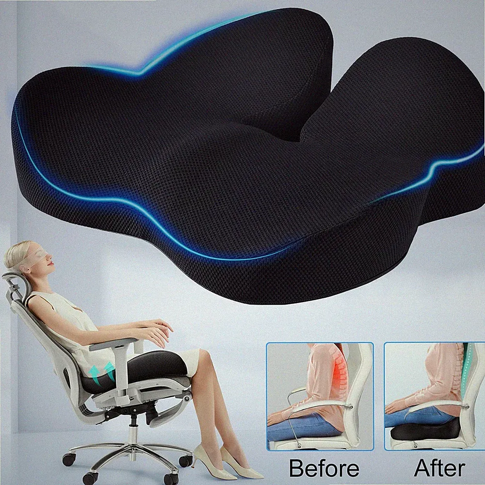 Memory-Schaum Sitzkissen Orthopädischer Sitzkissen Ergonomische Sitzkissen