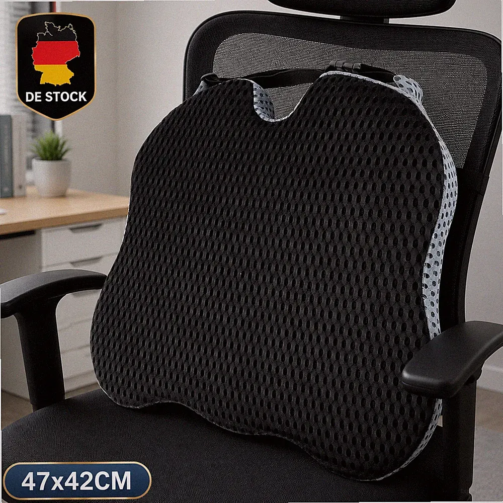 Memory-Schaum Sitzkissen Orthopädisches Keilkissen Für Bürostuhl Ergonomisches