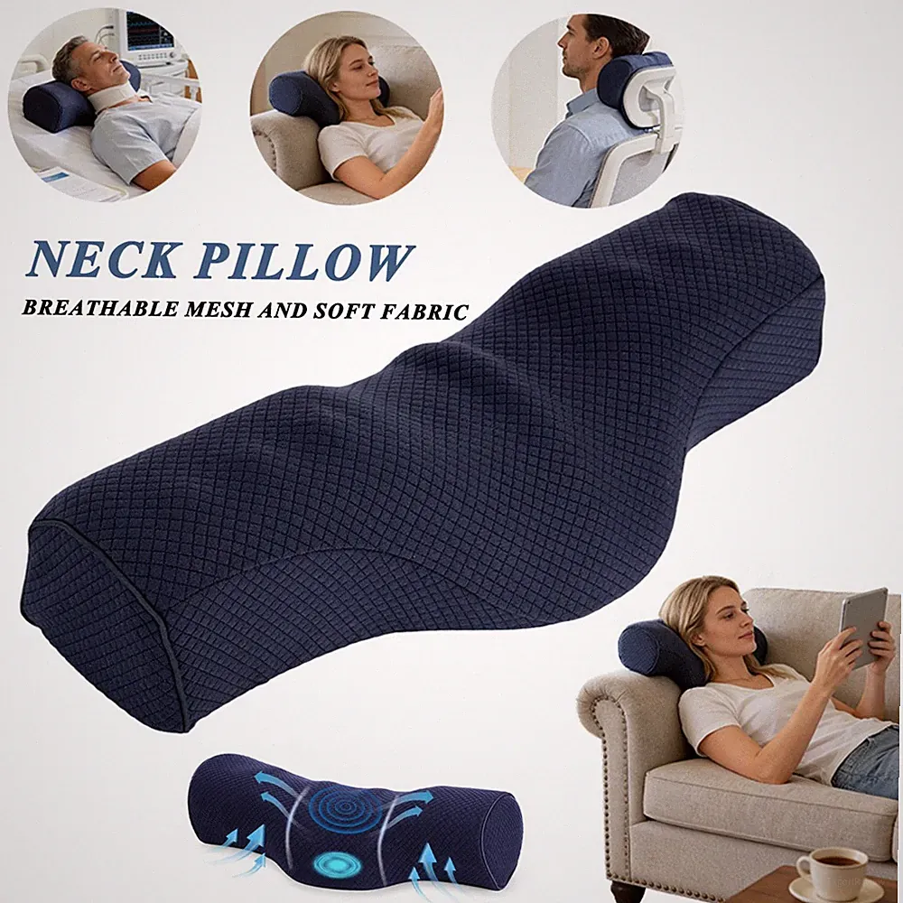 Memory-Schaumkissen Ergonomisches Kissen Orthopädisches Nackenkissen für Bauch