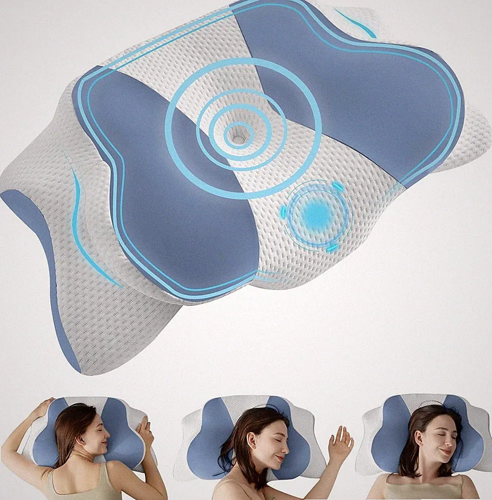 Nacken Therapiekissen Memory Schaum Orthopädisch Schmerzen Ergonomisch