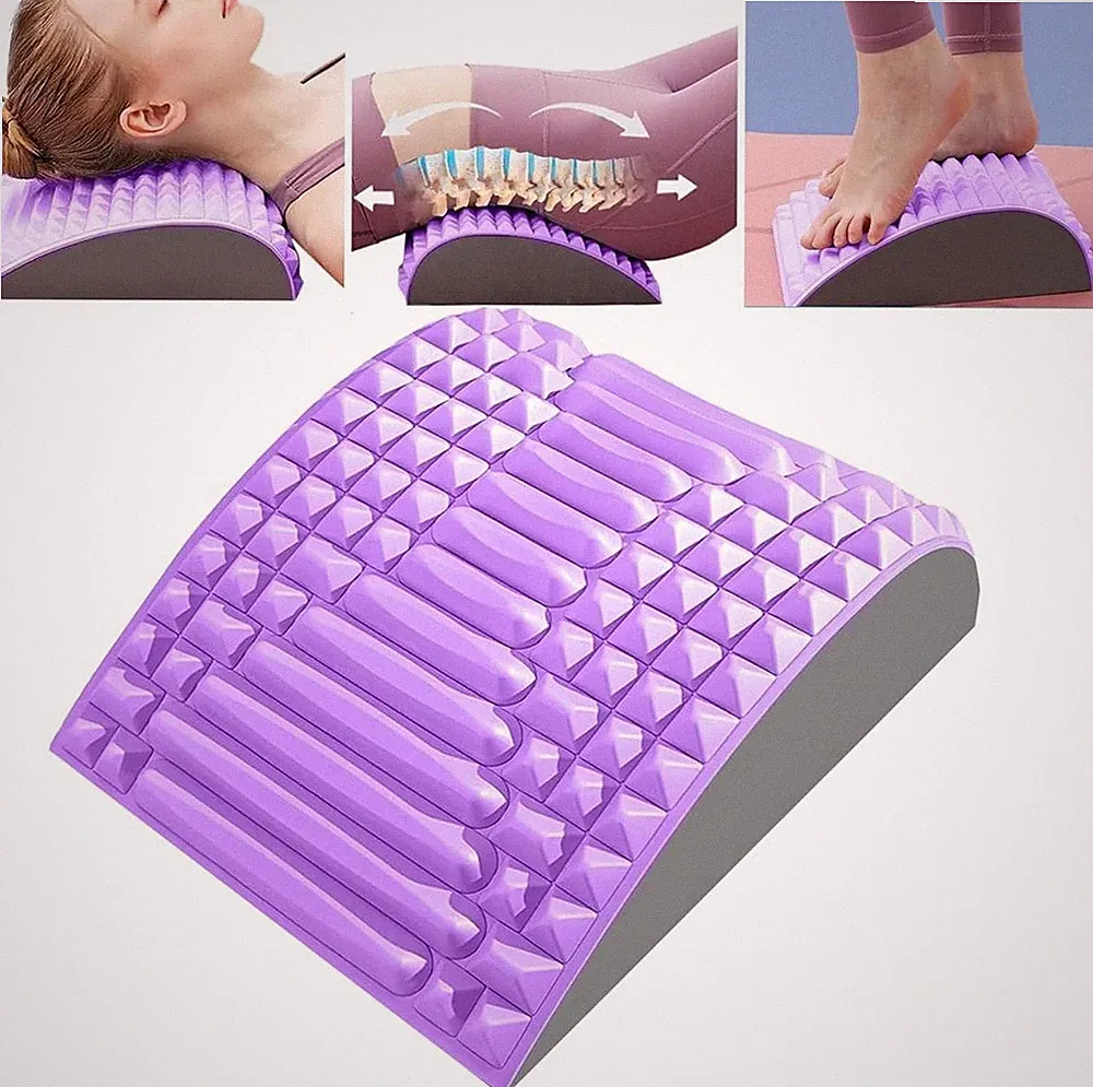 Nacken und Rückenstrecker Lendenkissen Orthopädisch Rückenstrecker Nackenknacker