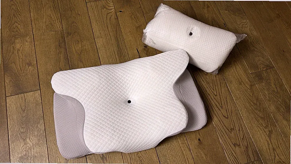 Nackenkissen 2 Stück ( schlafparadies Orthopädisches Kissen aus Memoryschaum )