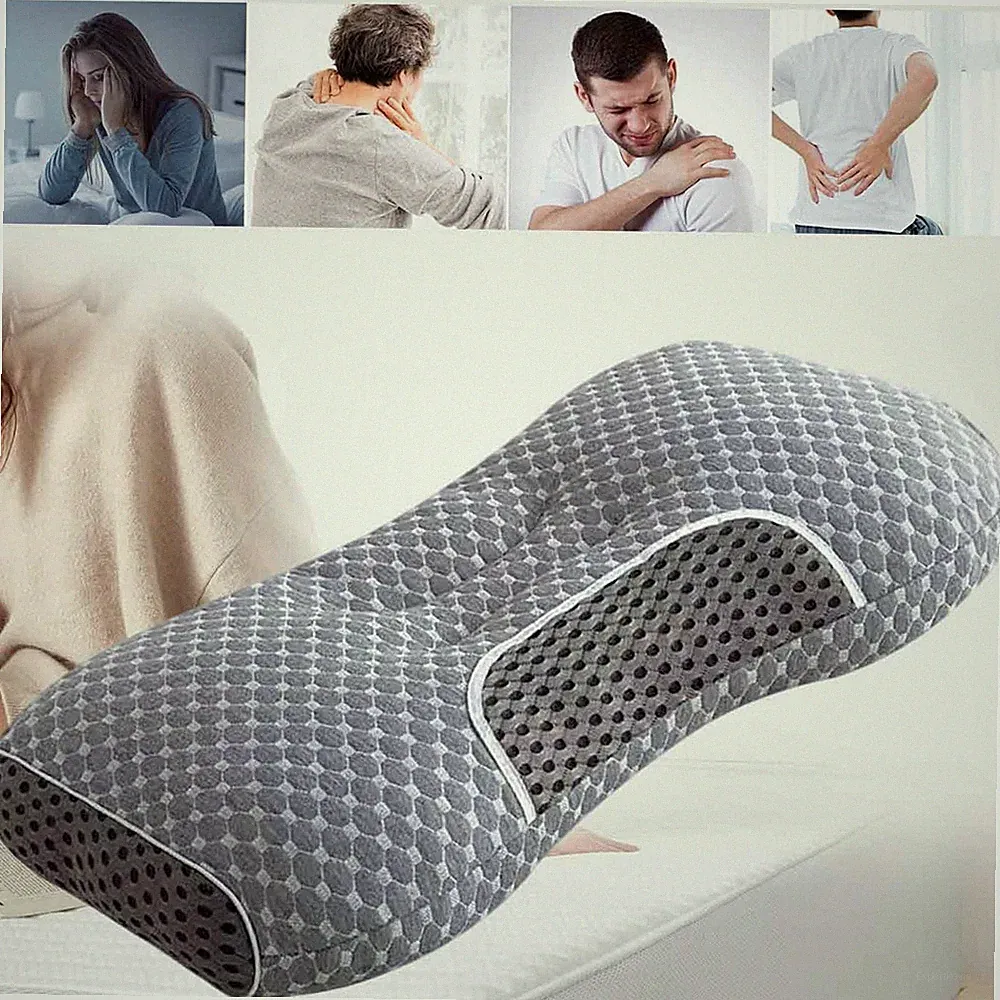 Nackenkissen Ergonomisch Kopfkissen Rücken Seiten Nackenstützkissen Bettkissen