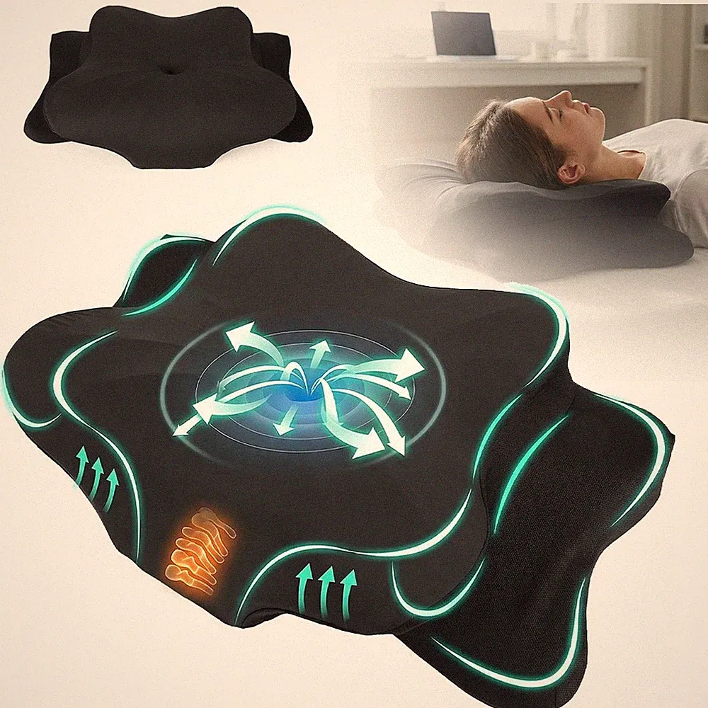 Nackenkissen Kopfkissen Memory Foam Kissen Orthopädisch Ergonomisches Kissen