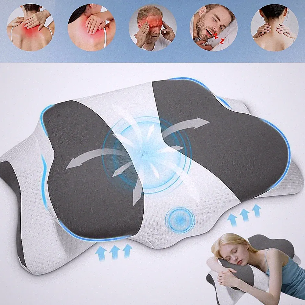 Nackenkissen Kopfkissen Memory Foam Kissen Orthopädisches Nackenstützkissen