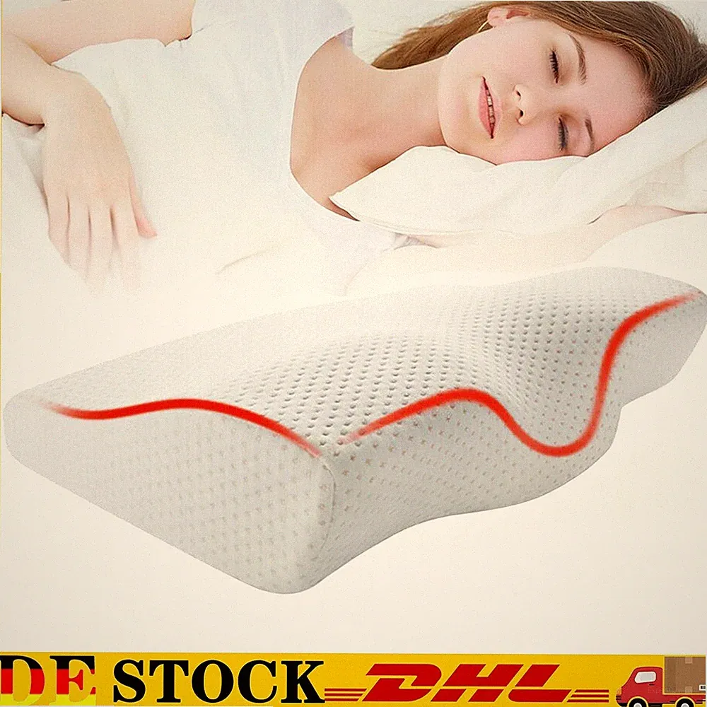 Nackenkissen Kopfkissen Memory-Foam Orthopädisches Nackenkisse Nackenstützkissen