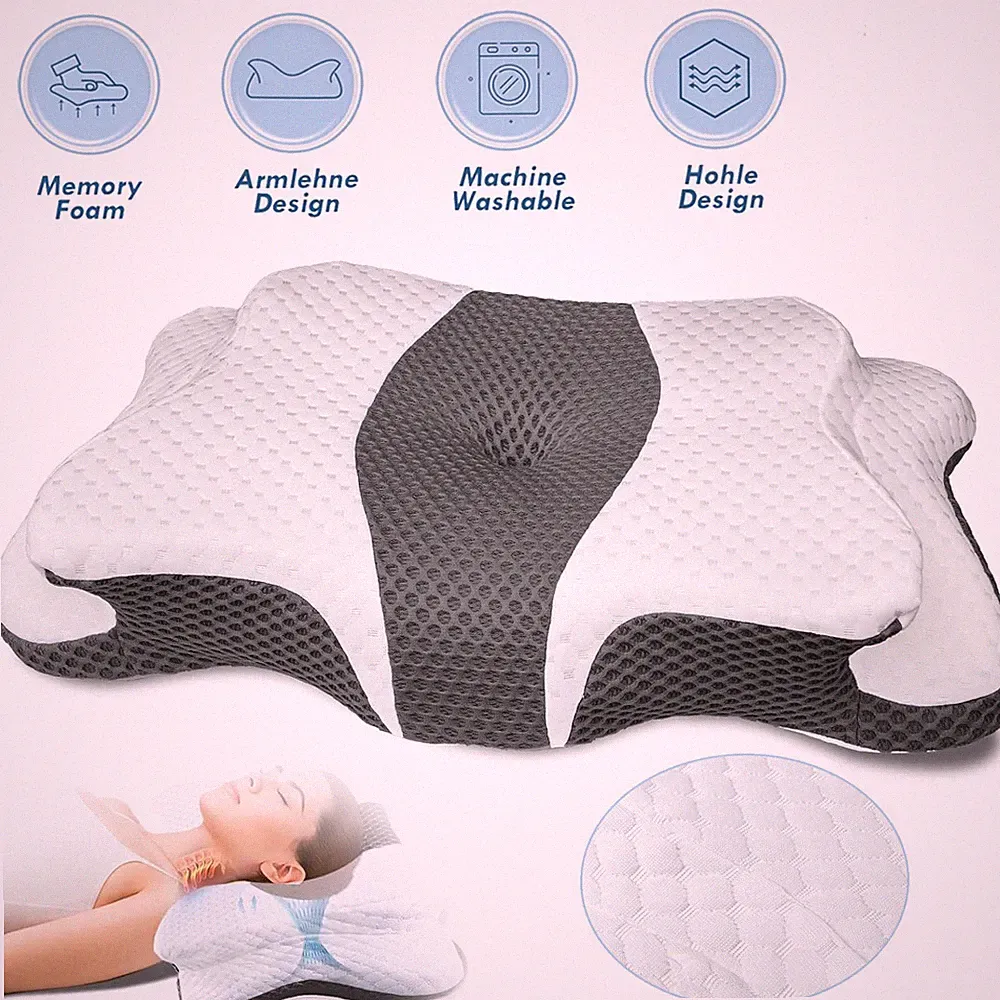 Nackenkissen Kopfkissen Nackenstützkissen Seitenschläferkissen Ergonomisches