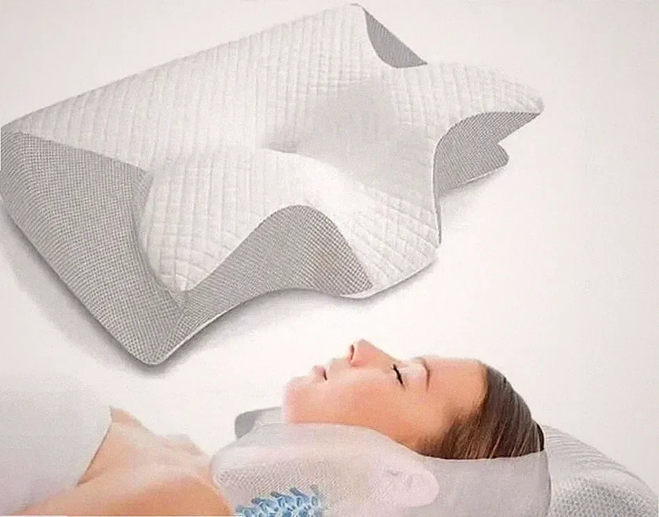 Nackenkissen Kopfkissen Seitenschläfer-Kissen Schlafkissen ergonomisch Foam