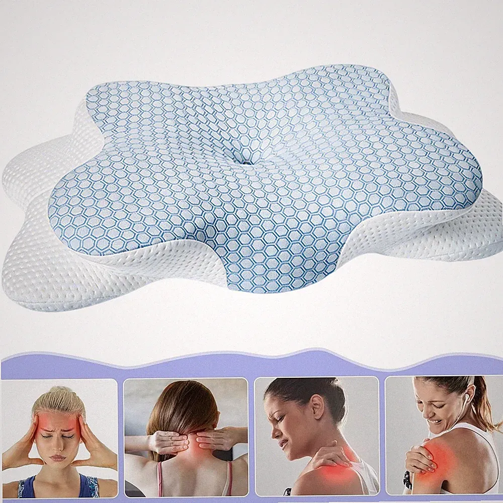 Nackenkissen Memory Foam Kopfkissen Seitenschläferkissen Bettkissen Schlafkissen