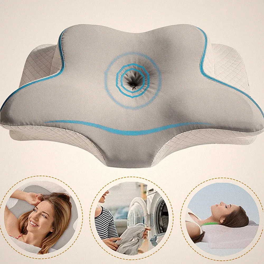 Nackenkissen Nackenstützkissen Orthopädisch Nackenstützend für Seitenschläfer