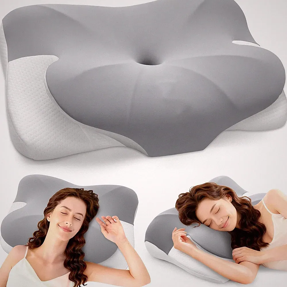 Nackenkissen Orthopädisch Memory Foam Ergonomisch Weich Formstabil