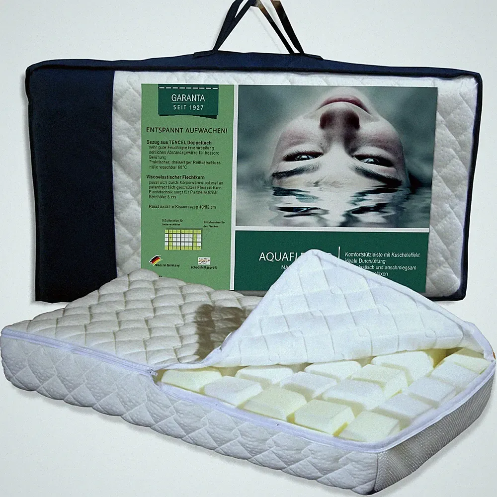 Nackenstützkissen Aquaflex Visco XS extrem atmungsaktiv fürs Wasserbett geeignet