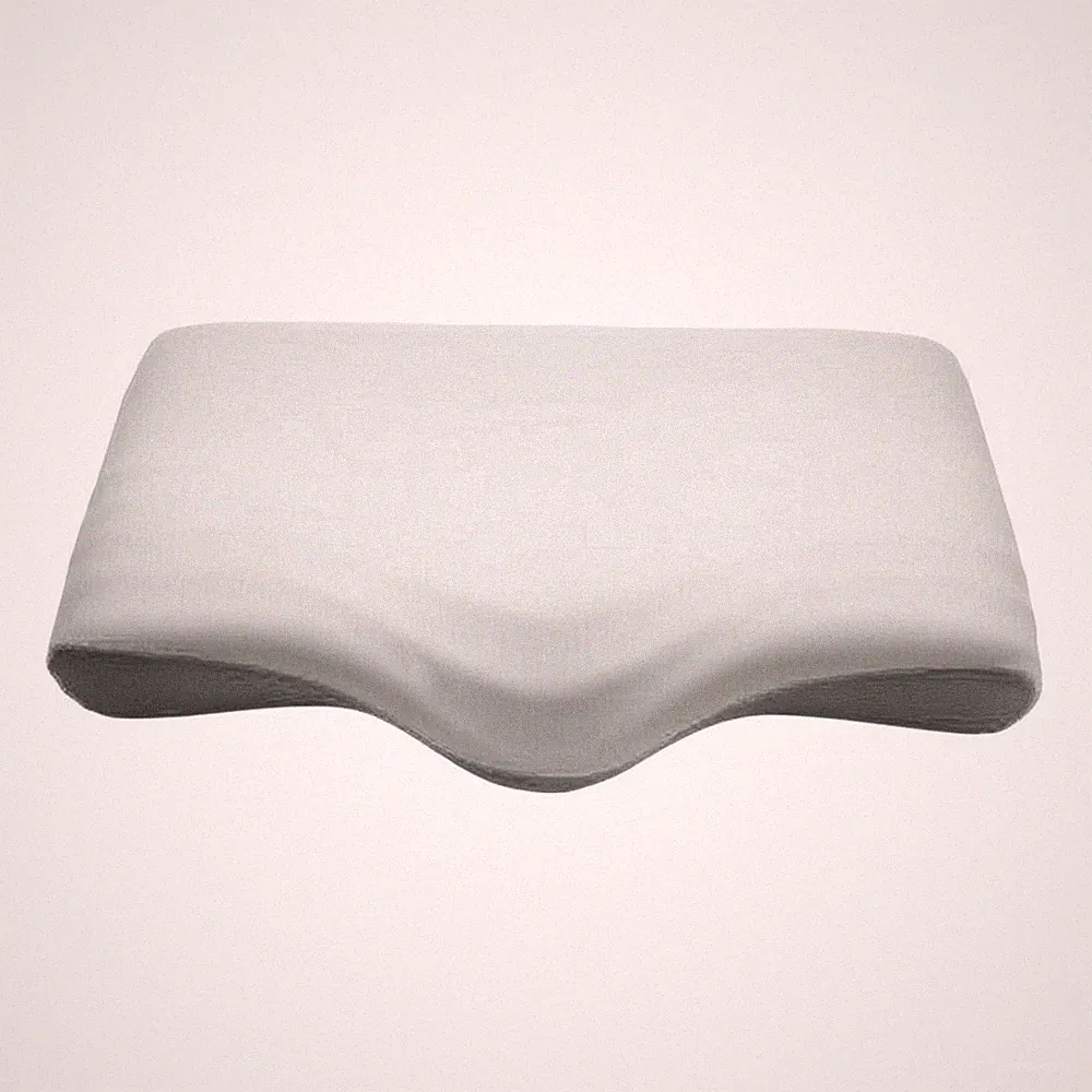 Nackenstützkissen Ergonomisch Kissen mit Kissenbezug Orthopädisch für