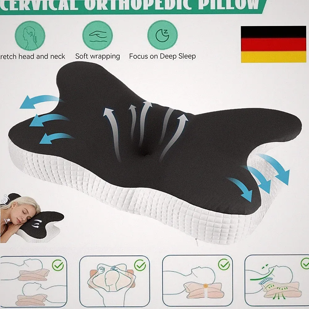 orthopädisches kissen schmetterlingsform